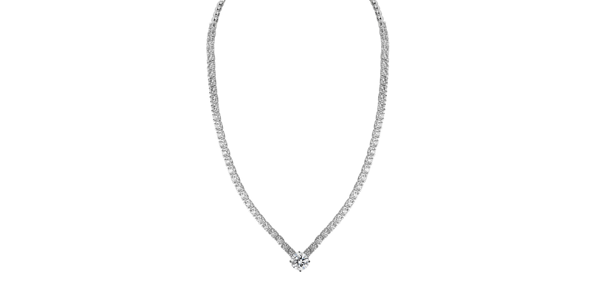 Náhrdelník s diamantmi Gremory