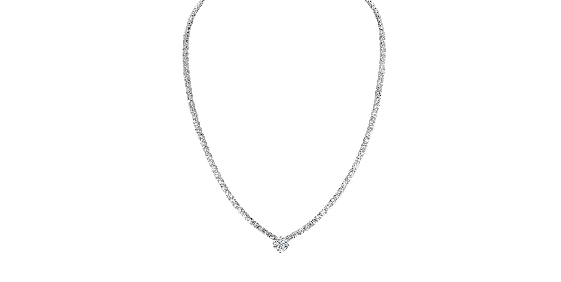 Náhrdelník s diamantmi Gremory