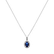 Náhrdelník so zafírom a diamantmi Princess Essence1