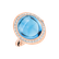 Prsteň s diamantmi a topásom Spring Eye2