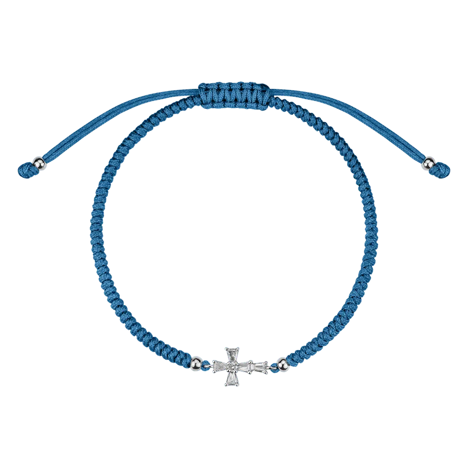 Náramok s diamantmi Cross of Gloss