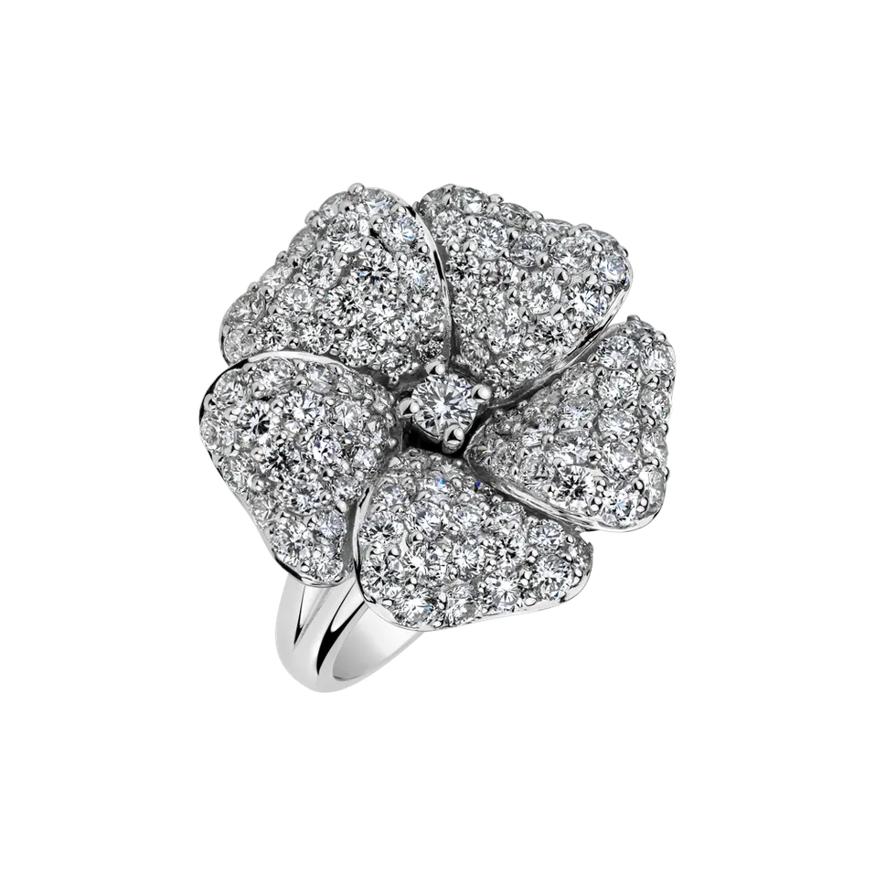 Prsteň s diamantmi Cosmos