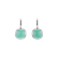 Náušnice s chalcedonom a diamantmi Mystic Drop2