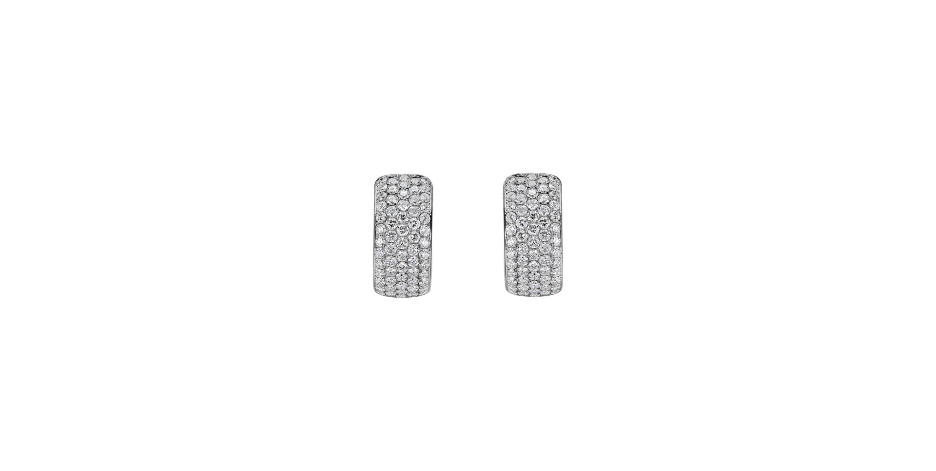 Náušnice s diamantmi Inferno Love