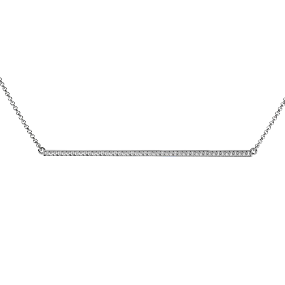Náhrdelník s diamantmi Line