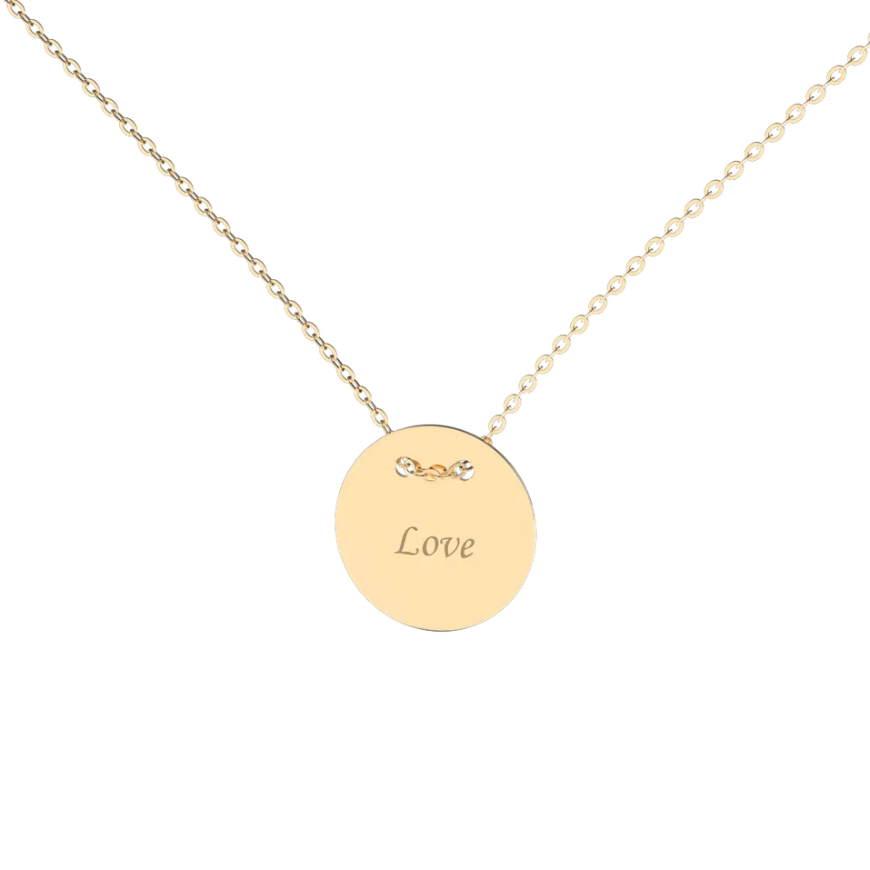 Náhrdelník s diamantom Love Splendor