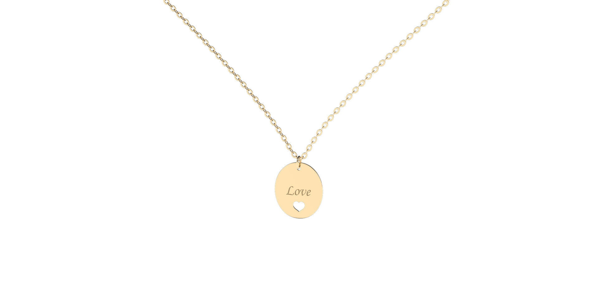 Náhrdelník s diamantom Amour Signature