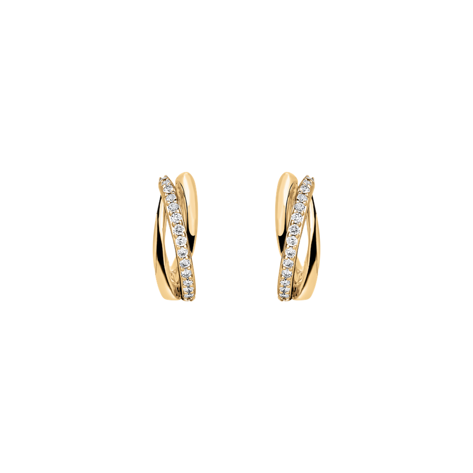 Náušnice s diamantmi Magic Goddess