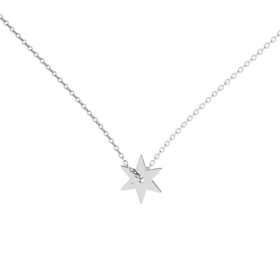 Náhrdelník s diamantom Amazing Star