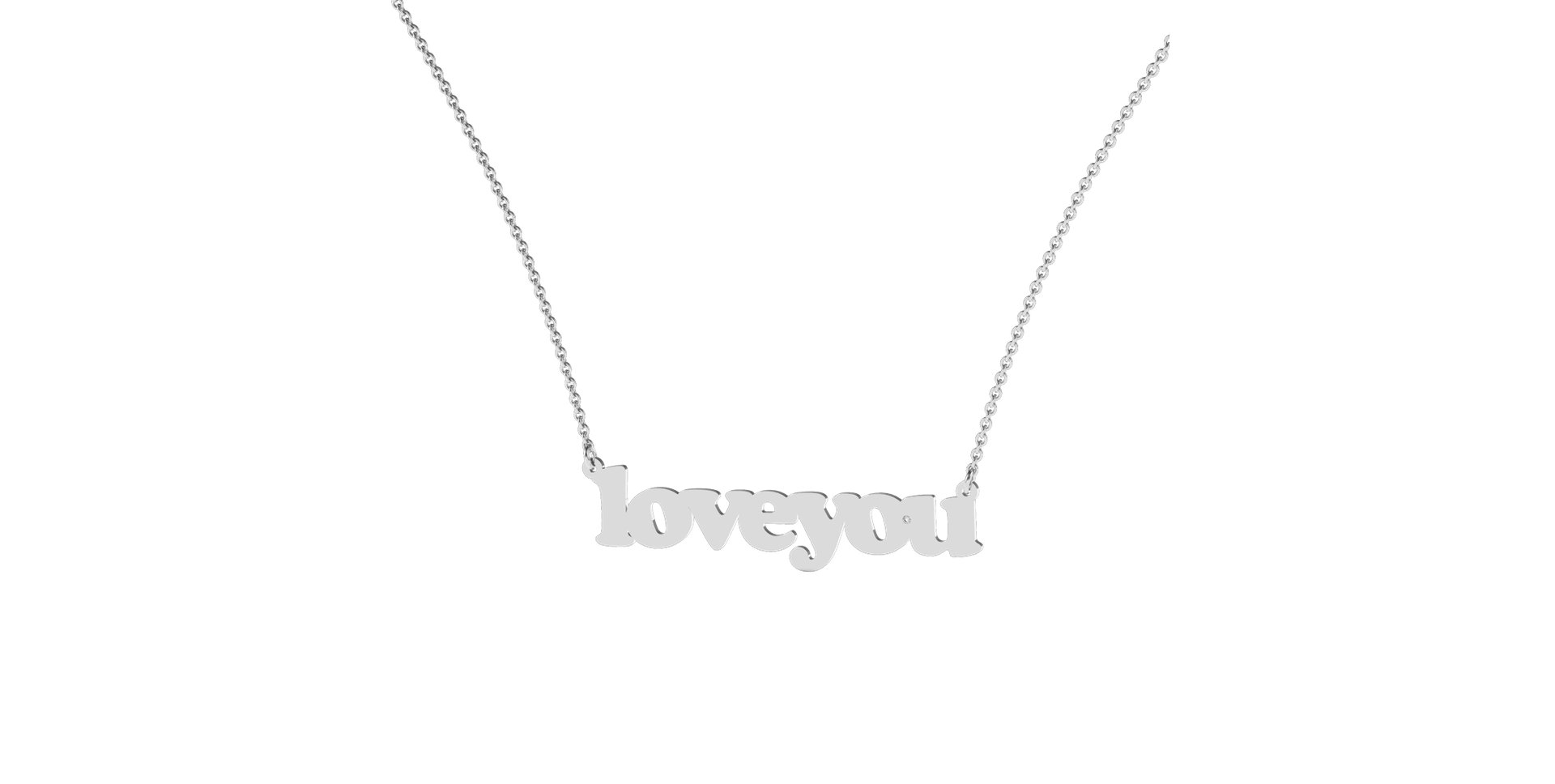 Náhrdelník s diamantom My Amour