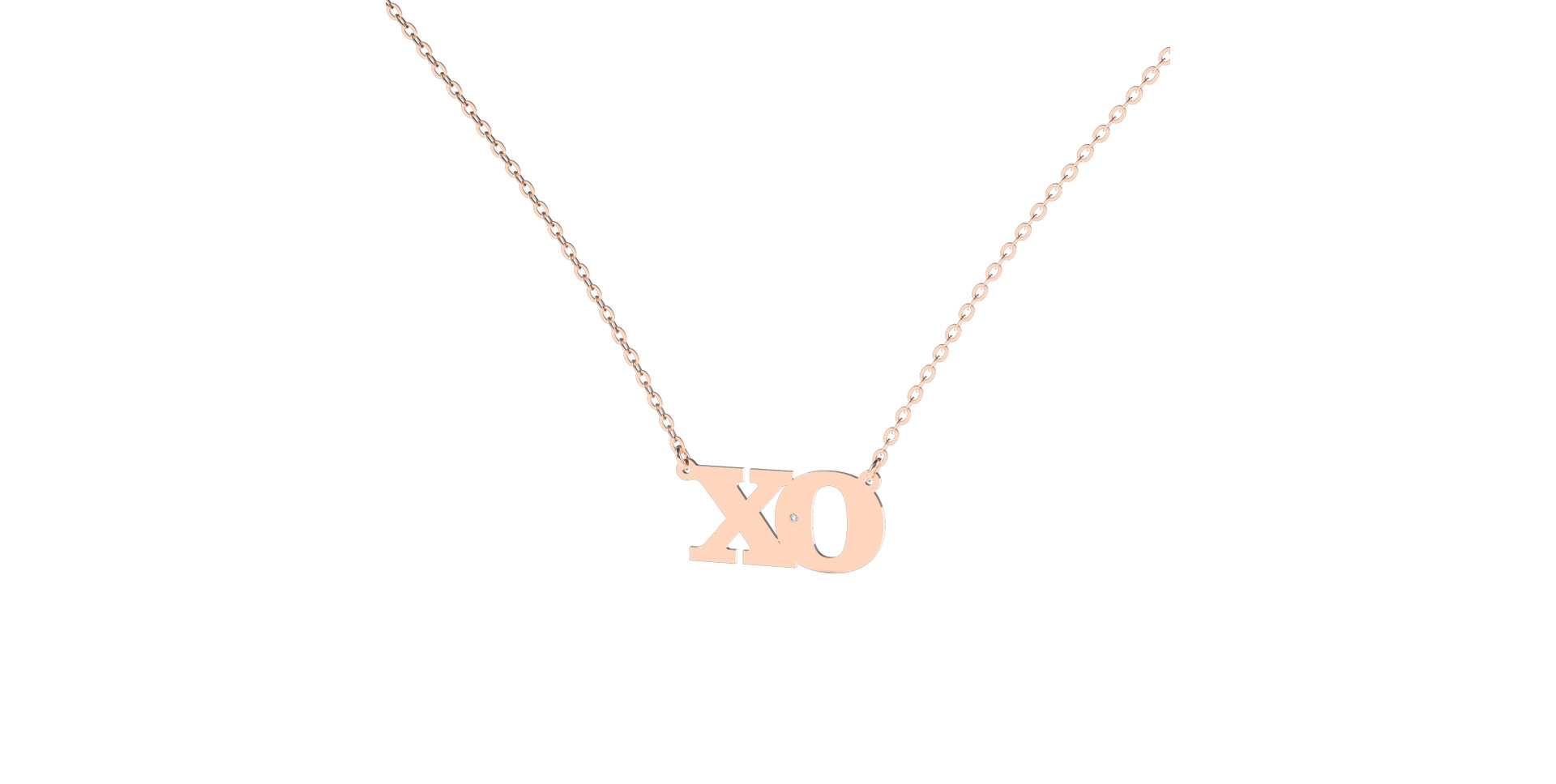 Náhrdelník s diamantom Darling