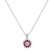 Přívěsok s diamantmi a rubínmi Rylie2