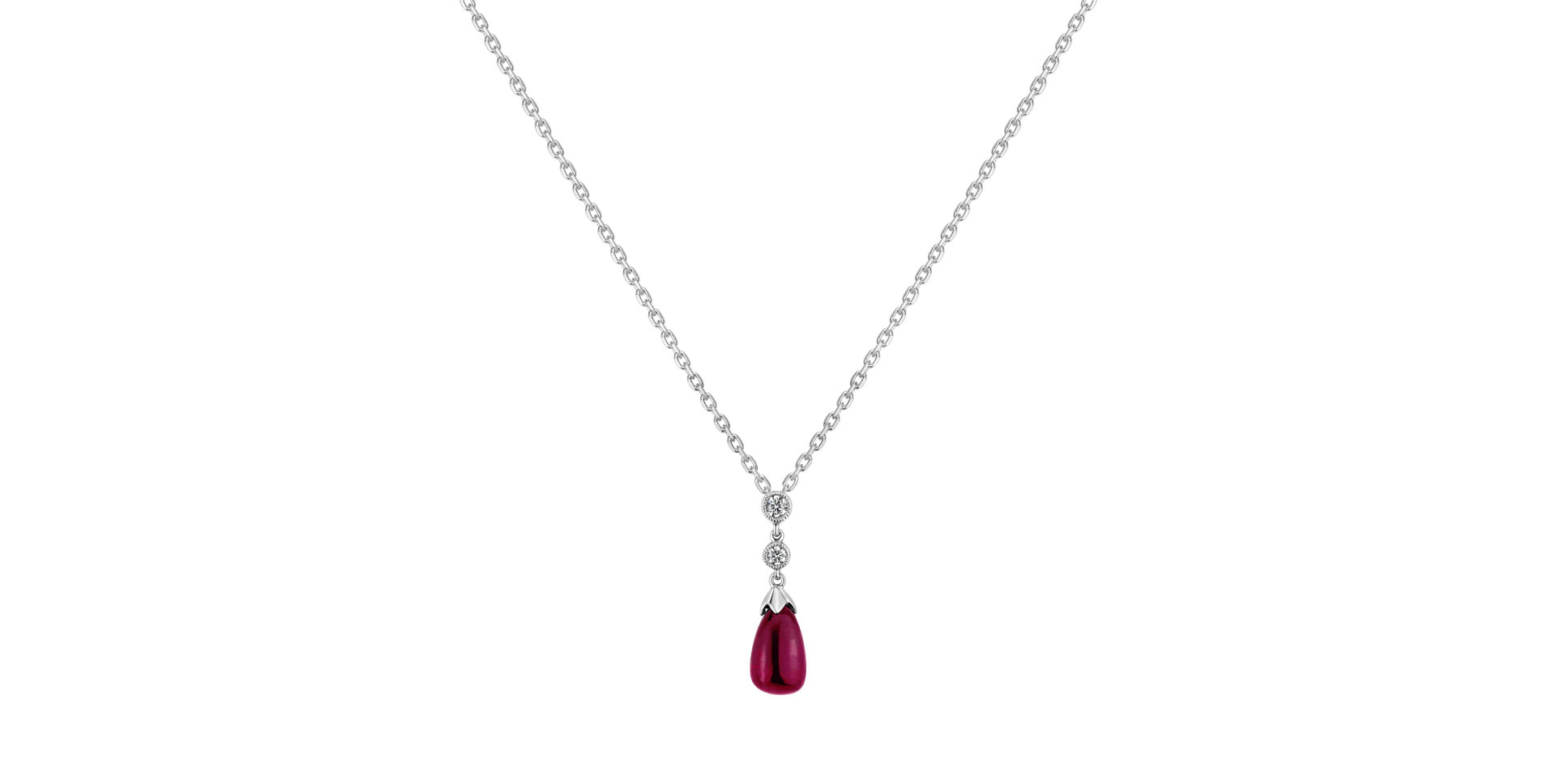 Přívěsok s turmalinom a diamantmi Drop Planet