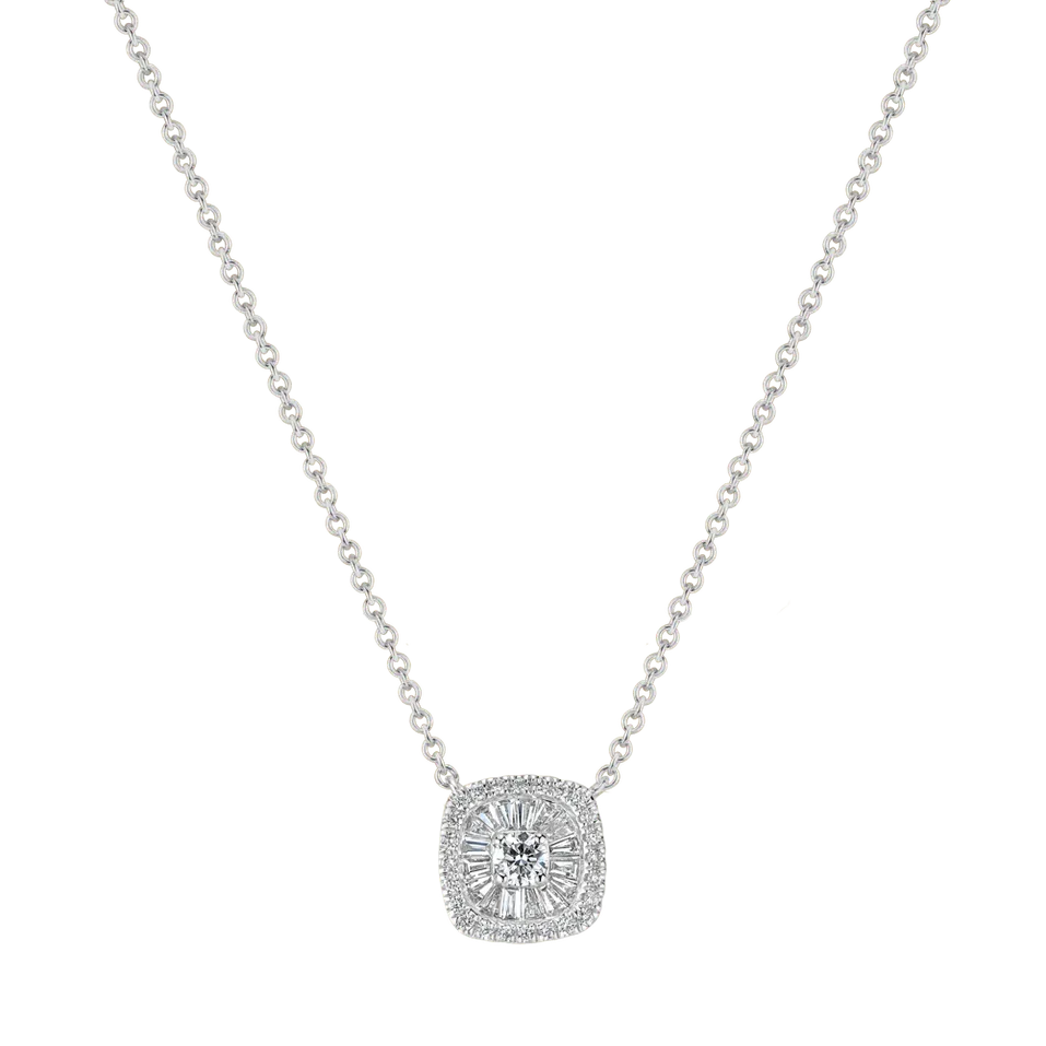 Náhrdelník s diamantmi Lunaris