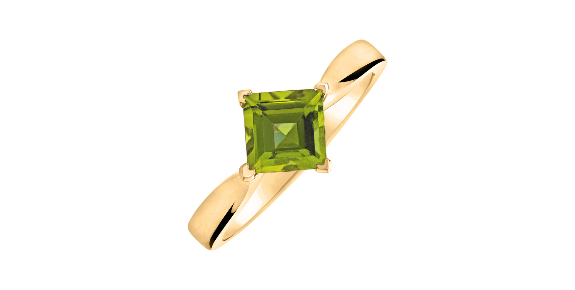 Prsteň s peridotom Bonbon