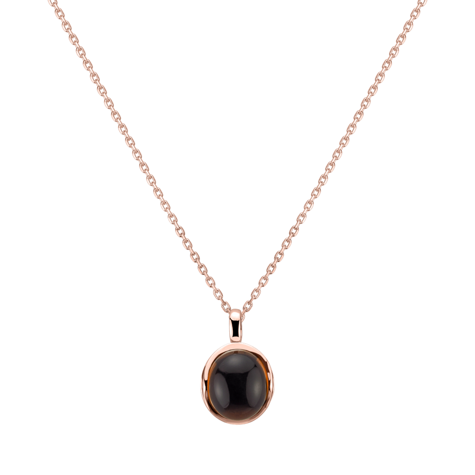 Náhrdelník s s diamantmi a quartzom Fairytale Drop