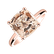 Prsteň s morganitom Bonbon2