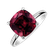 Prsteň s rhodolitom Bonbon2