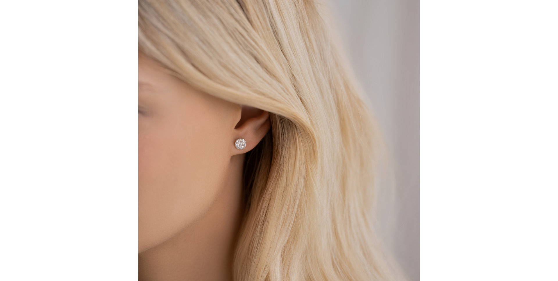 Náušnice s diamantmi Endless Shimmers