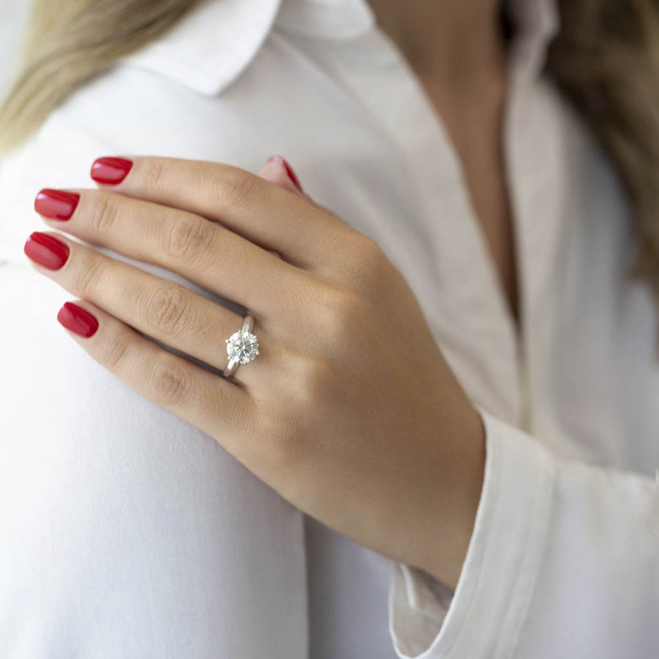 Prsteň s diamantom Eternal Joy