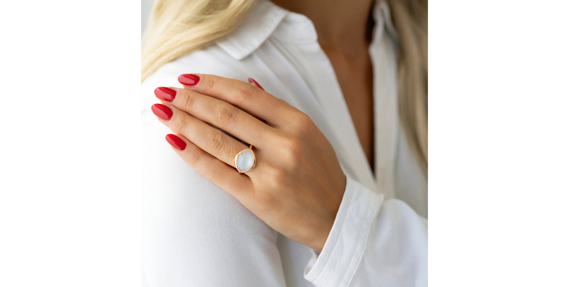 Prsteň s mesačným kameňom Witching Vesper