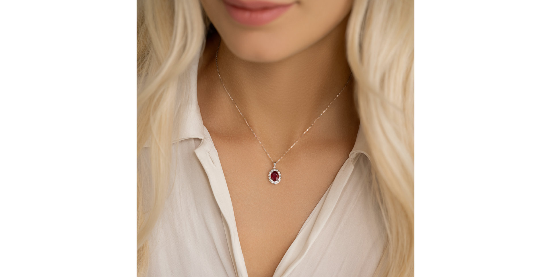 Přívěsok so smaragdom a diamantmi Glamour Princess