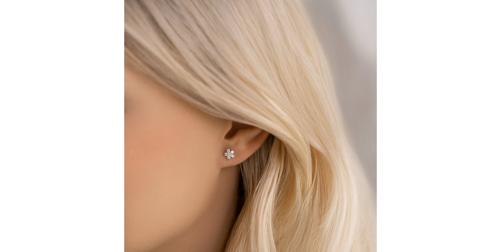 Náušnice s diamantmi Sparkless