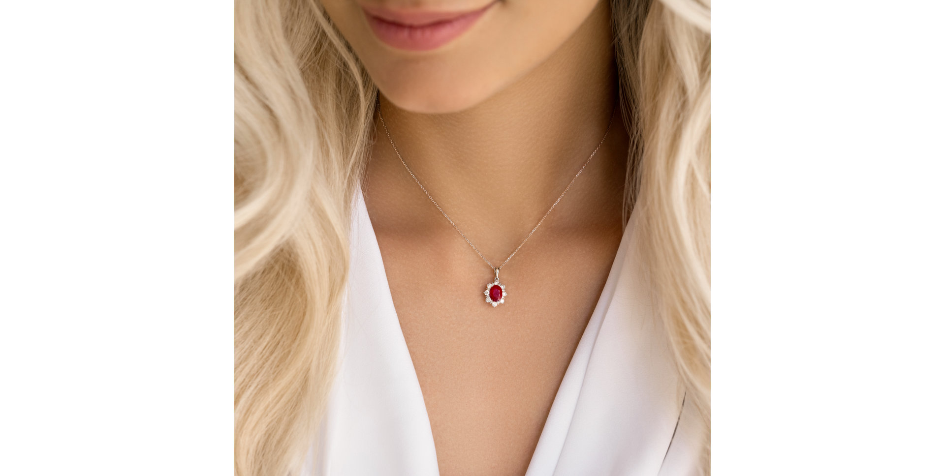 Přívěsok so smaragdom a diamantmi Royal Aurora