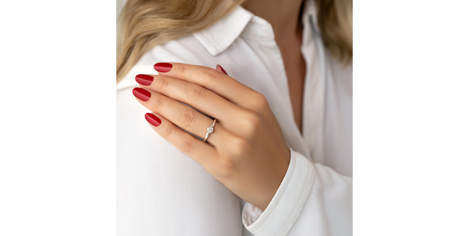 Prsteň s diamantom Penelope