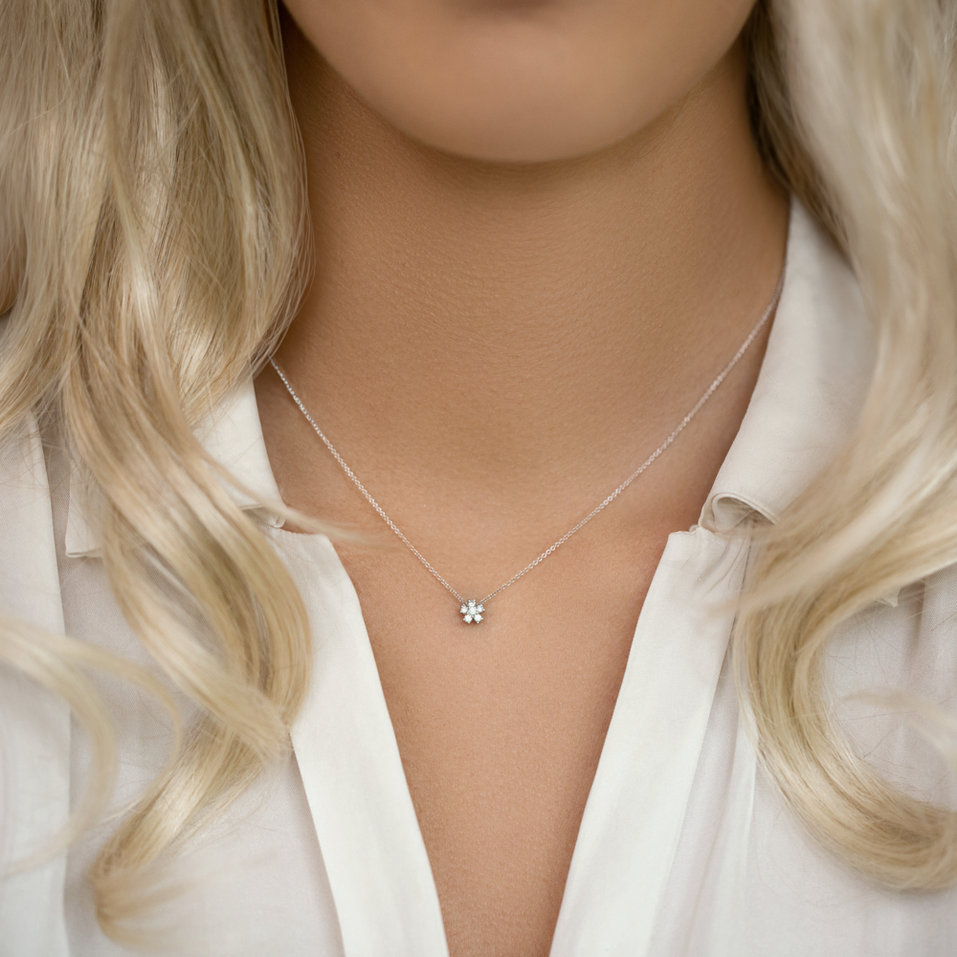 Náhrdelník s diamantmi Sparkless