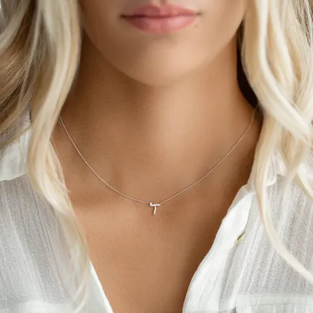 Náhrdelník s diamantmi Curly Diamonds W
