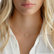 Náhrdelník s diamantmi Curly Glitter J4
