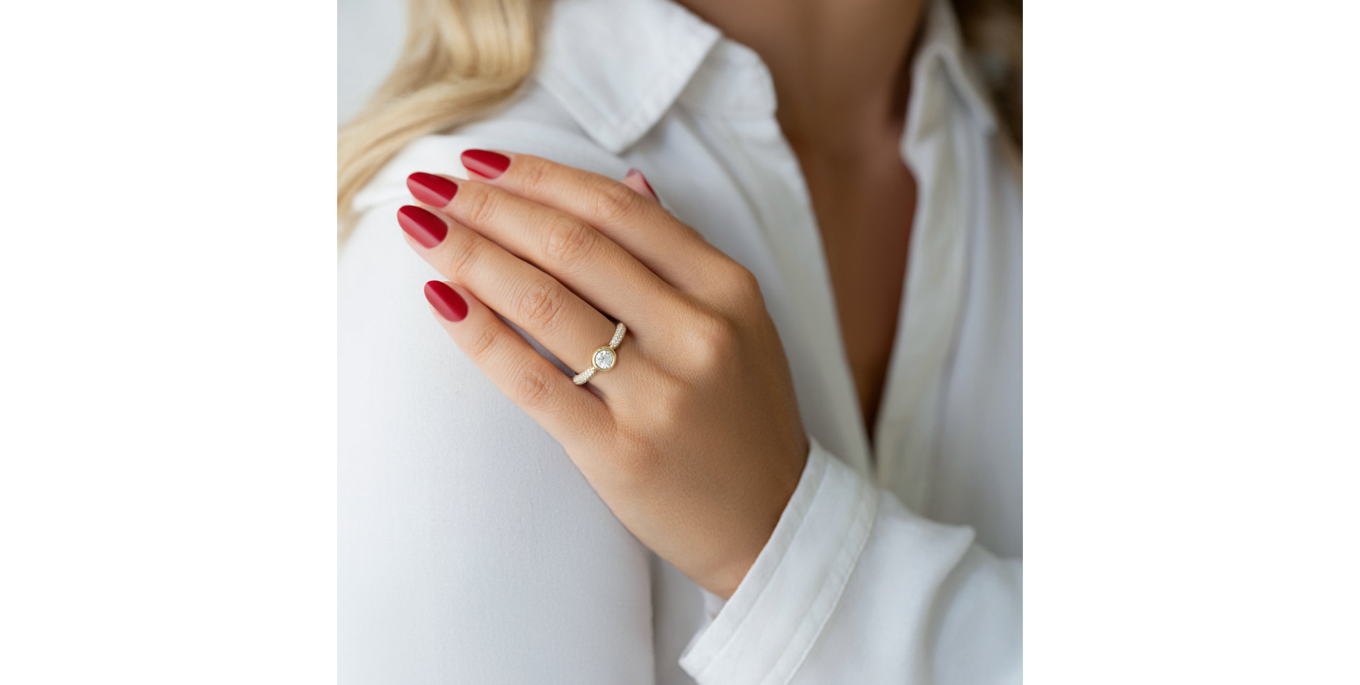 Prsteň s diamantmi Miracle Ray