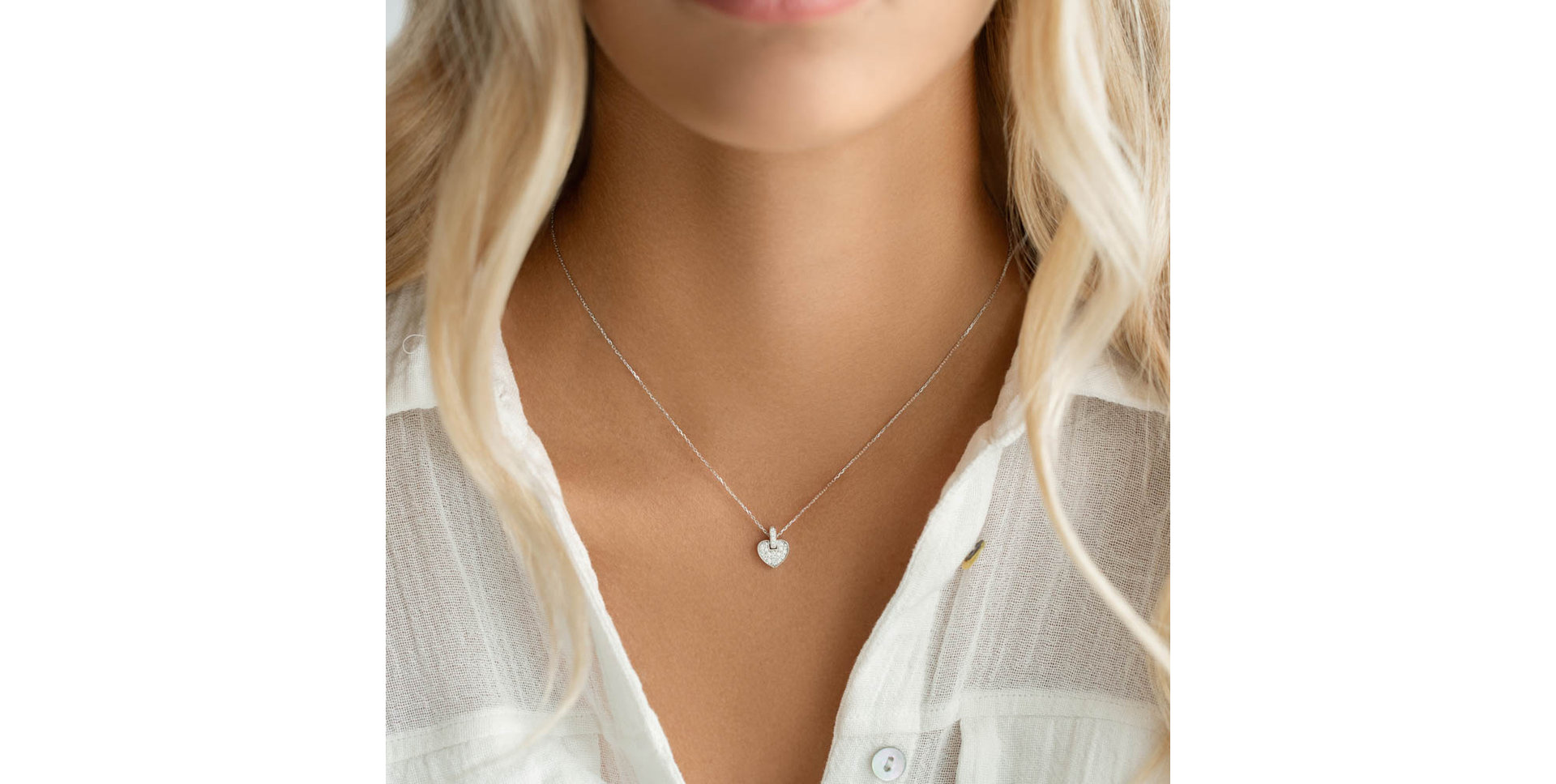 Náhrdelník s diamantmi Dream Love