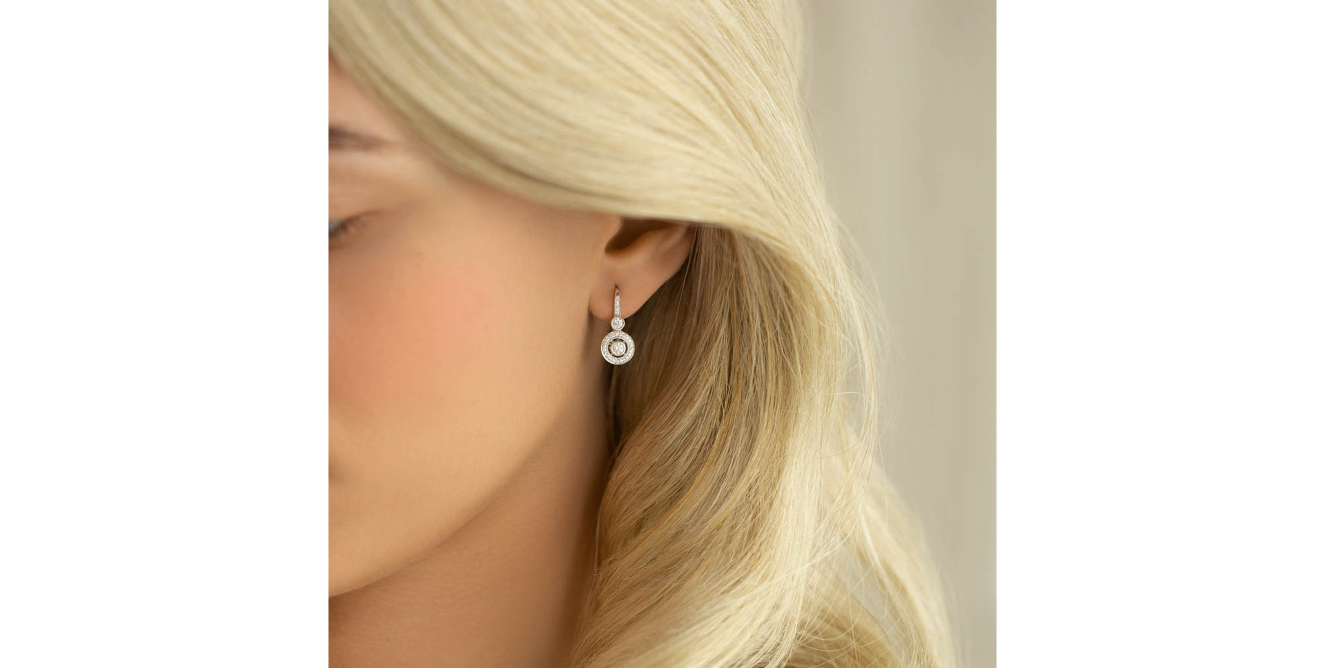 Náušnice s diamantmi Monarch Love