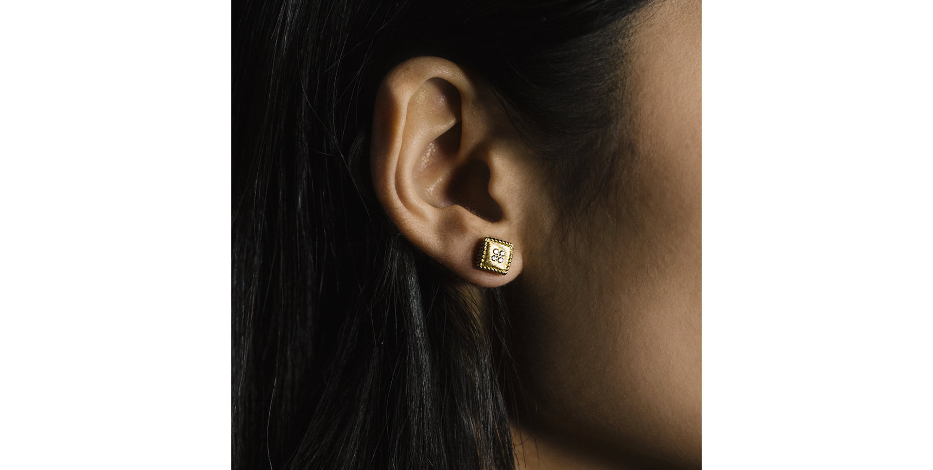 Náušnice s diamantmi Palazzo Ducale