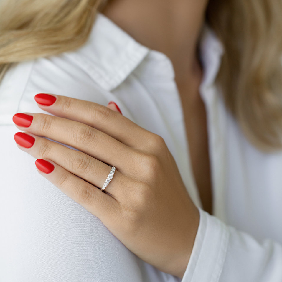 Prsteň s diamantmi Diamond Glory