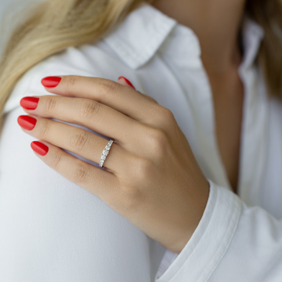 Prsteň s diamantmi Diamond Glory