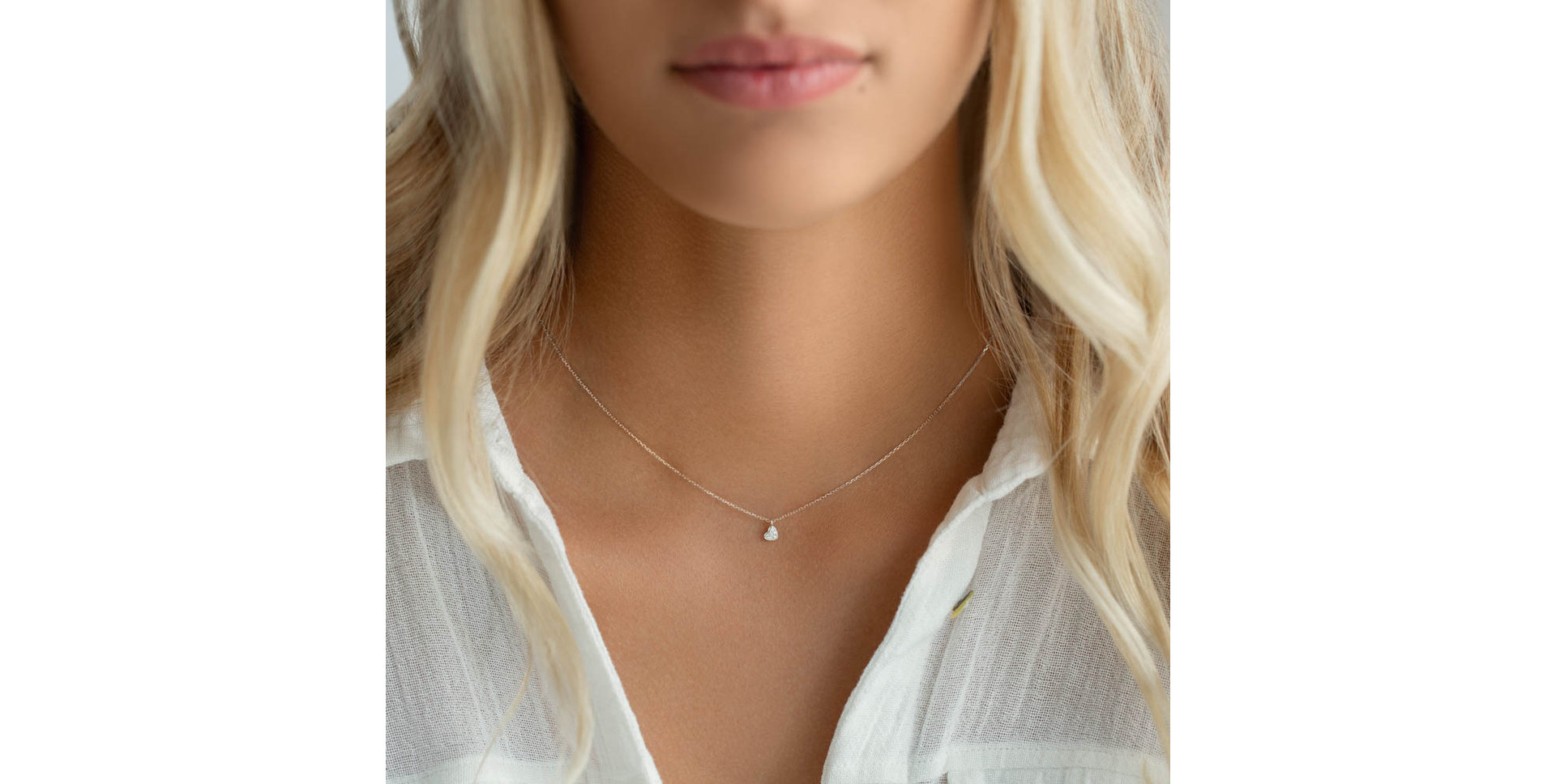 Náhrdelník s diamantmi Amorous Feeling