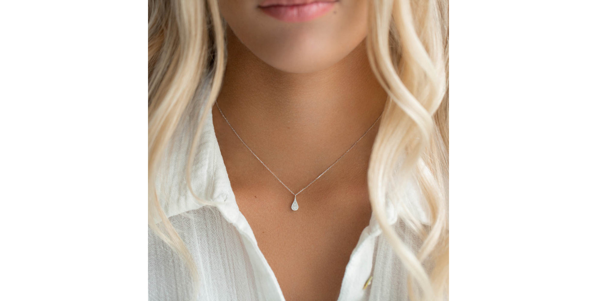 Náhrdelník s diamantmi Enchanting Sarm