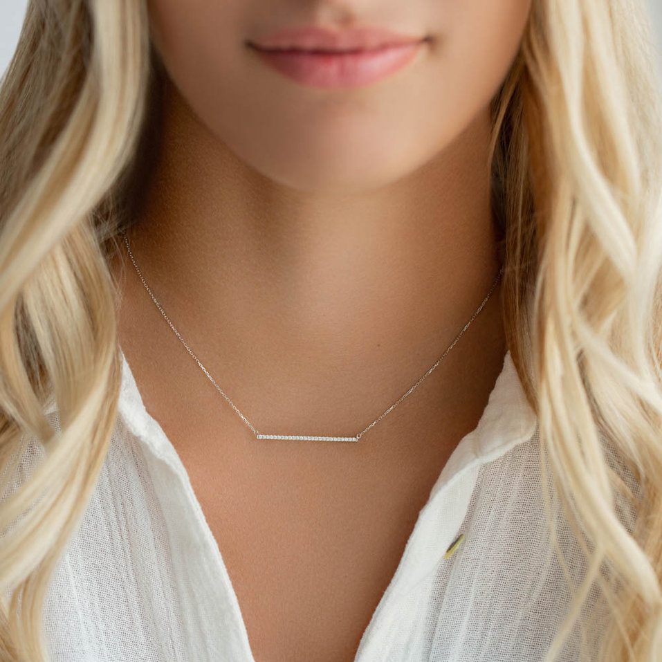 Náhrdelník s diamantmi Mellow Desire