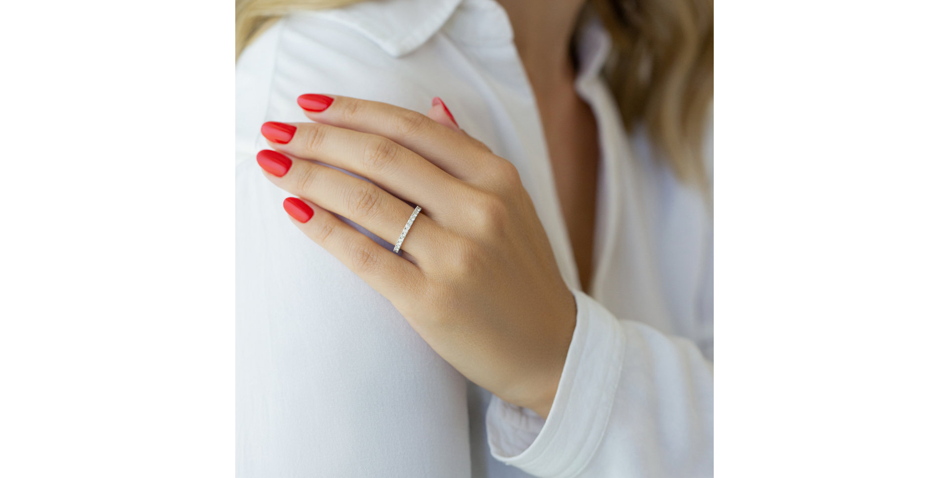 Prsteň s diamantmi Eternal Promise