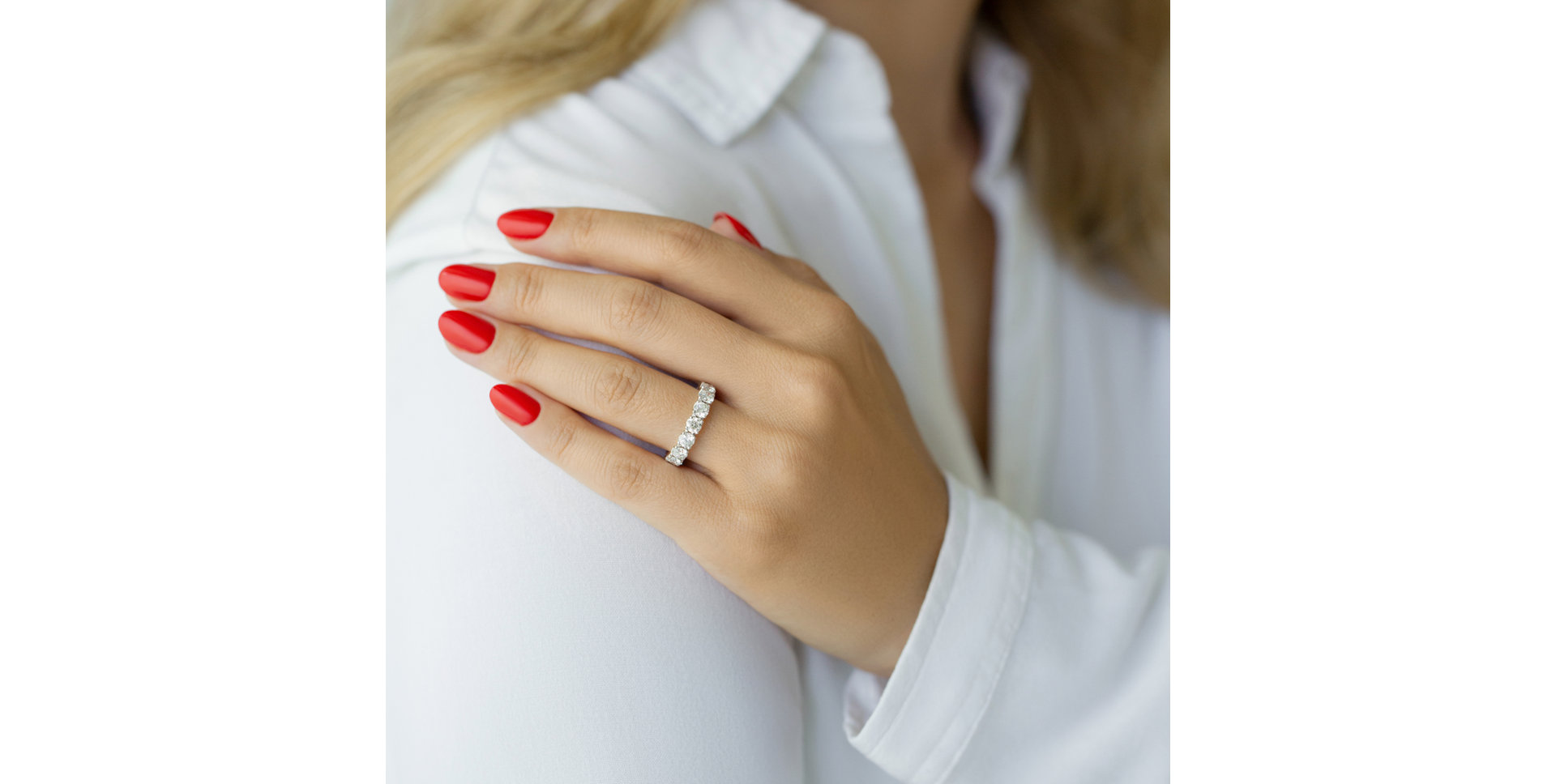 Prsteň s diamantmi Sheer Elegance