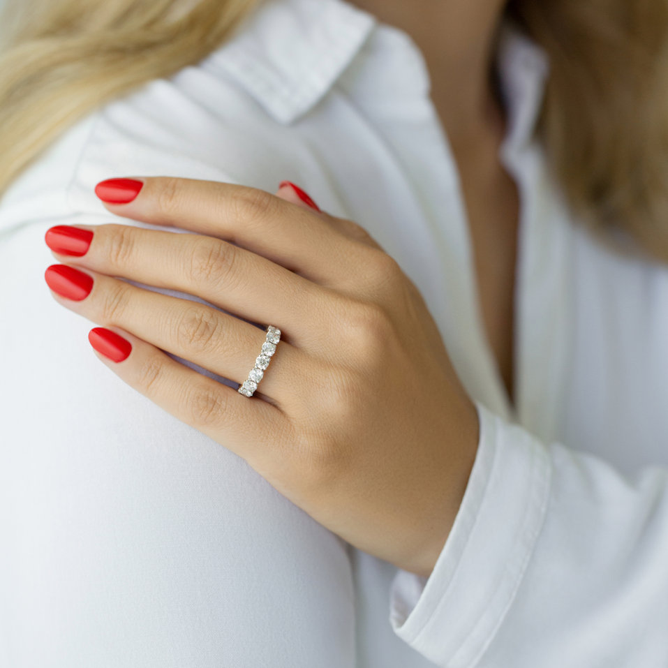 Prsteň s diamantmi Sheer Elegance