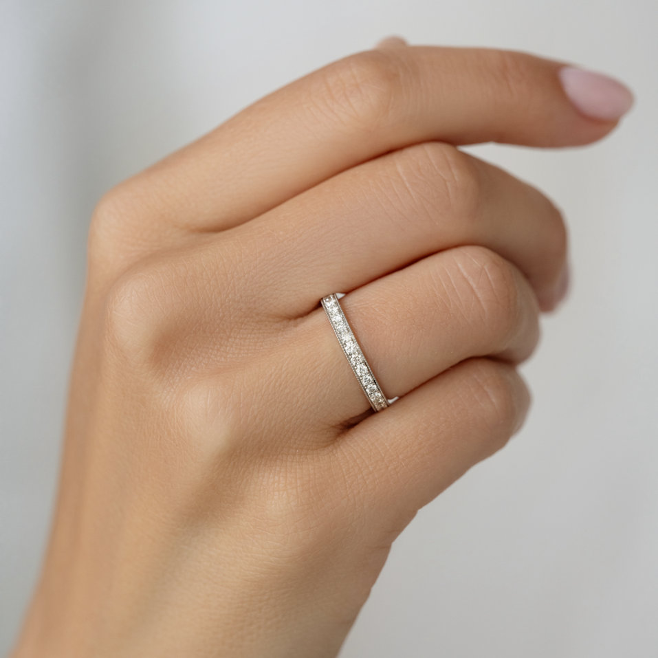 Prsteň s diamantmi Eternal Beauty