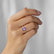 Prsteň s diamantmi a rhodolitom Perfect Promise2