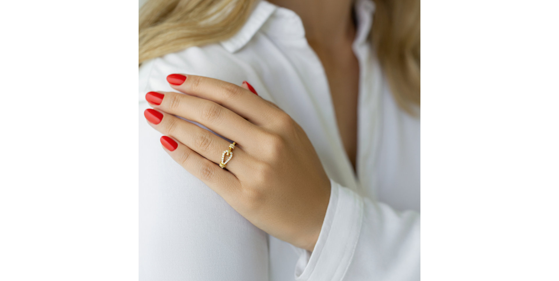 Prsteň s diamantmi Dazzling Belt