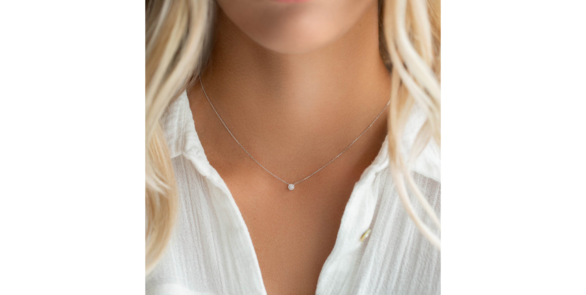 Náhrdelník s diamantmi Dream Sparkle