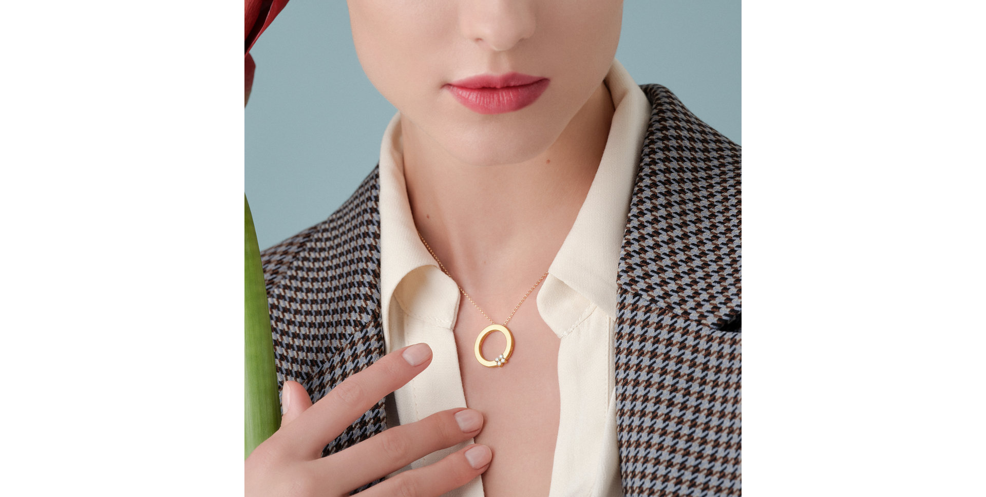 Náhrdelník s diamantmi Love in Verona