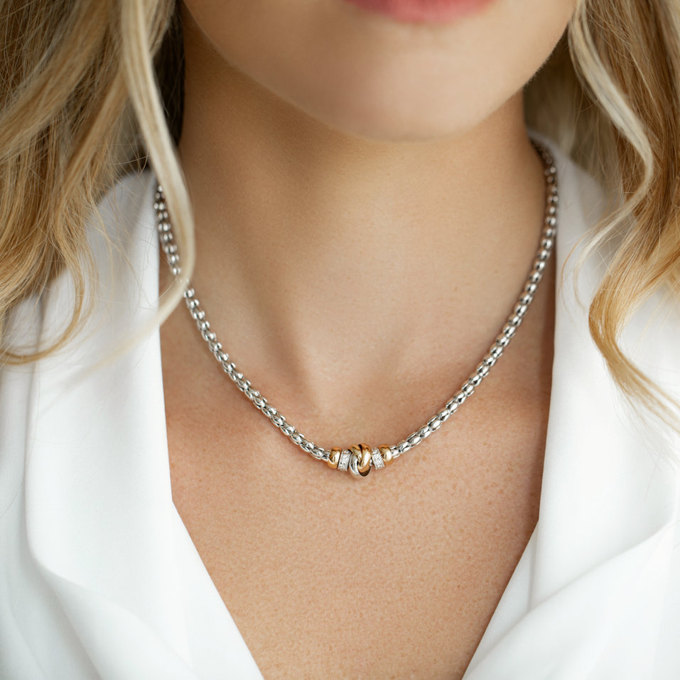 Náhrdelník s diamantmi Stephen